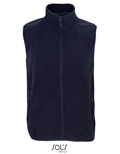 SOL´S Unisex Factor Zipped Fleece Bodywarmer L03822 in Navy