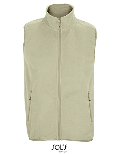 SOL´S Unisex Factor Zipped Fleece Bodywarmer L03822 in Rope