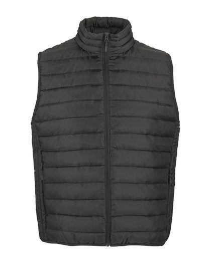 SOL´S Men's Stream Bodywarmer in Charcoal Grey (Solid) – mit Firmenlogo individualisierbar