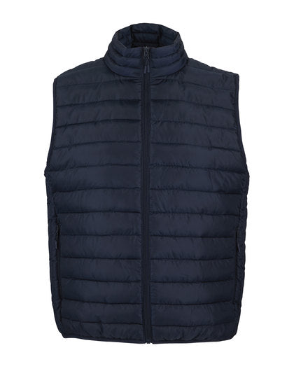 SOL´S Men's Stream Bodywarmer in French Navy – mit Firmenlogo individualisierbar