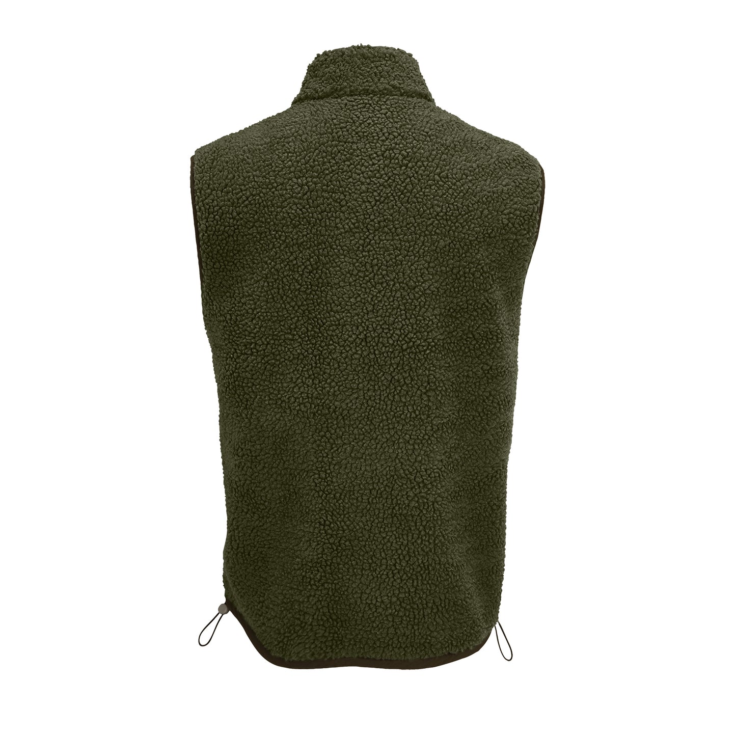 Modischer Bodywarmer mit Sherpa-Fleece