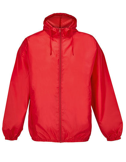 SOL´S Unisex Windbreaker Shield in Red – mit Firmenlogo individualisierbar