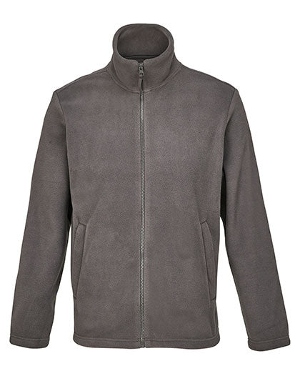 SOL´S Unisex Microfleece Full-Zip Jacket Nitro L04759 in Charcoal Grey Melange