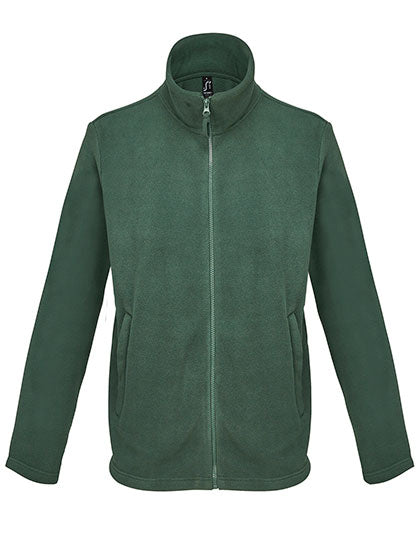 SOL´S Unisex Microfleece Full-Zip Jacket Nitro L04759 in Fir Green
