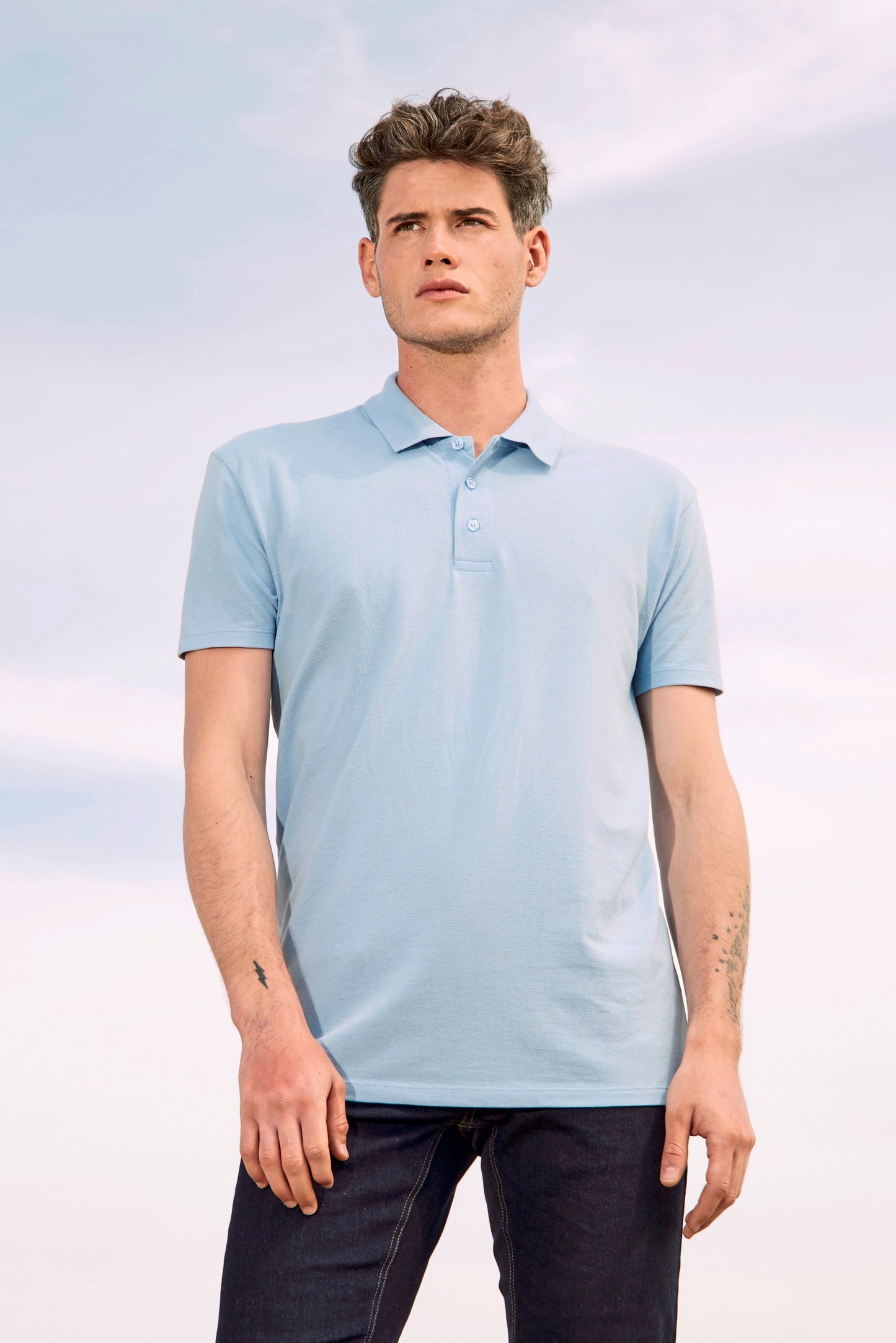 Klassisches Polo aus Gekämmter Baumwolle