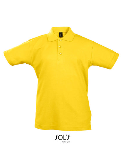 Kids´ Summer Polo II von SOL´S – Produkt- und Farbansicht für Textildruck und Stickerei