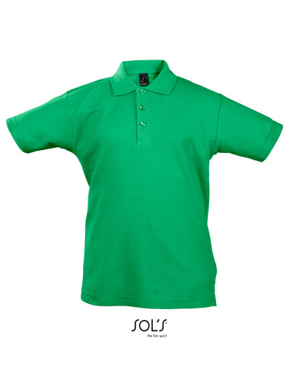 Kids´ Summer Polo II von SOL´S – Produkt- und Farbansicht für Textildruck und Stickerei