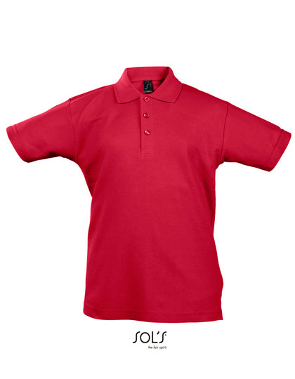 Kids´ Summer Polo II von SOL´S – Produkt- und Farbansicht für Textildruck und Stickerei