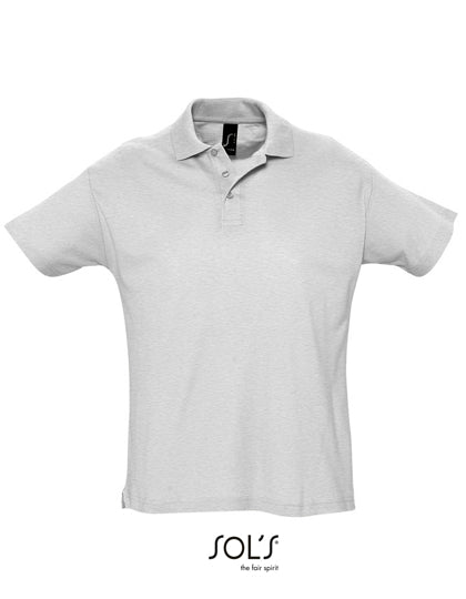 Klassisches Polo aus Gekämmter Baumwolle von SOL´S – Produkt- und Farbansicht für Textildruck und Stickerei