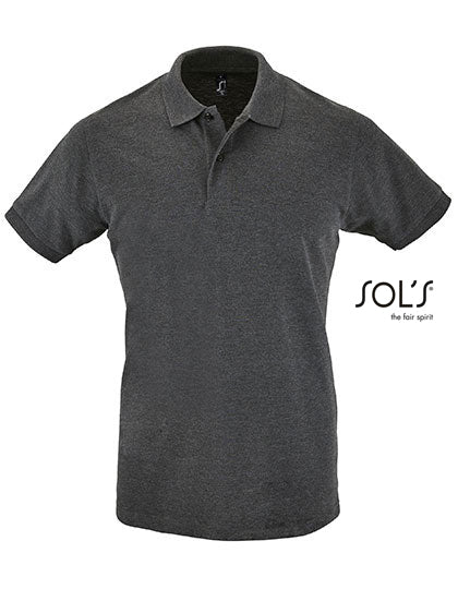 SOL´S Men´s Polo Shirt Perfect L525 in Charcoal Melange