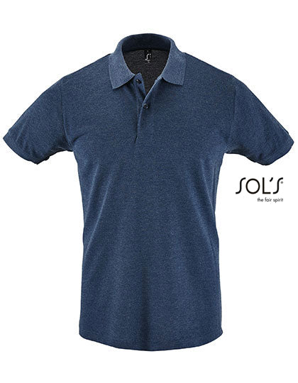 SOL´S Men´s Polo Shirt Perfect L525 in Heather Denim