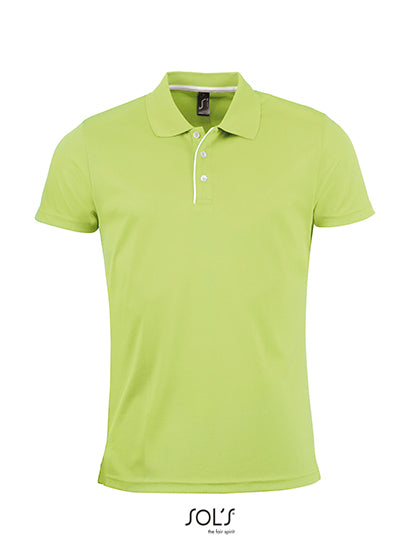 Leichtes Sport-Poloshirt aus 100% Polyester