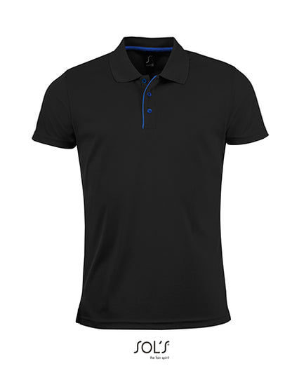Leichtes Sport-Poloshirt aus 100% Polyester