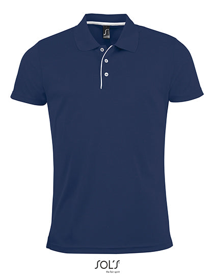 Leichtes Sport-Poloshirt aus 100% Polyester