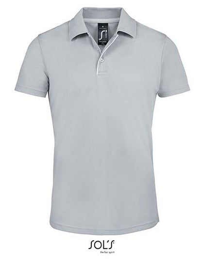 Leichtes Sport-Poloshirt aus 100% Polyester