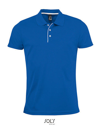 Leichtes Sport-Poloshirt aus 100% Polyester