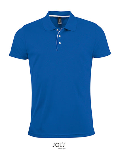Leichtes Sport-Poloshirt aus 100% Polyester
