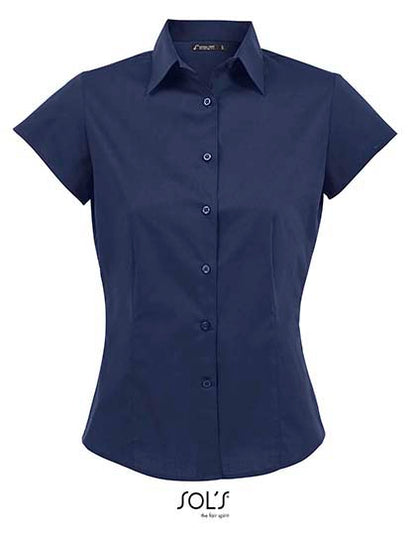 Women´s Stretch-Blouse Excess Short Sleeve