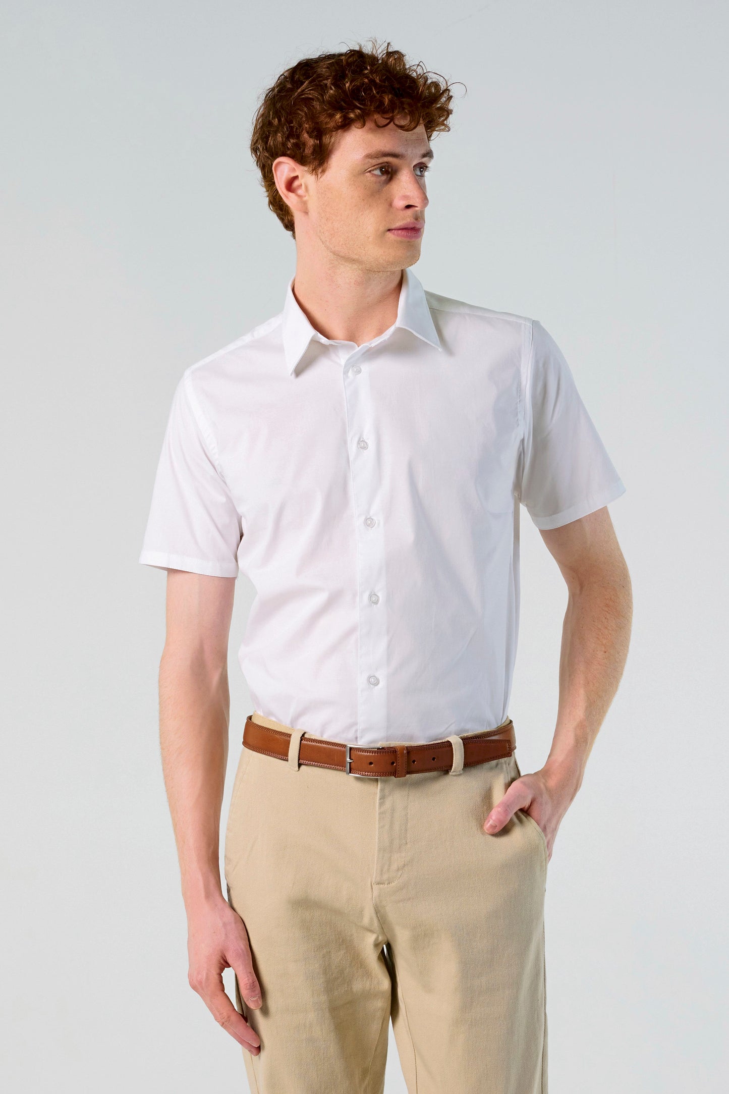 Men´s Stretch-Shirt Broadway Short Sleeve