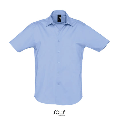 Men´s Stretch-Shirt Broadway Short Sleeve