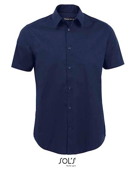 Men´s Stretch-Shirt Broadway Short Sleeve von SOL´S – Produkt- und Farbansicht für Textildruck und Stickerei