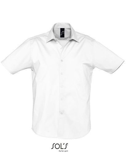 Men´s Stretch-Shirt Broadway Short Sleeve