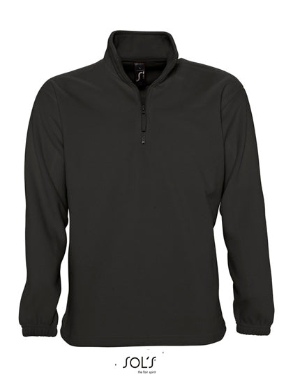 SOL´S Half-Zip Fleece Ness L740 in Black