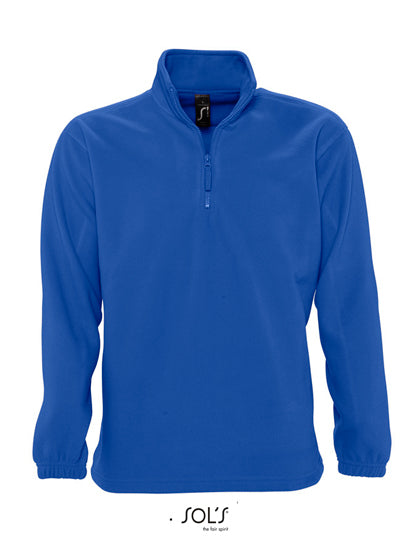 SOL´S Half-Zip Fleece Ness L740 in Royal Blue 241
