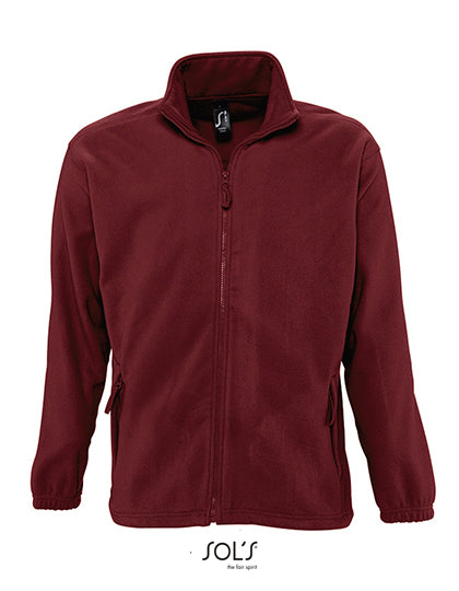 SOL´S Fleecejacket North L742 in Burgundy
