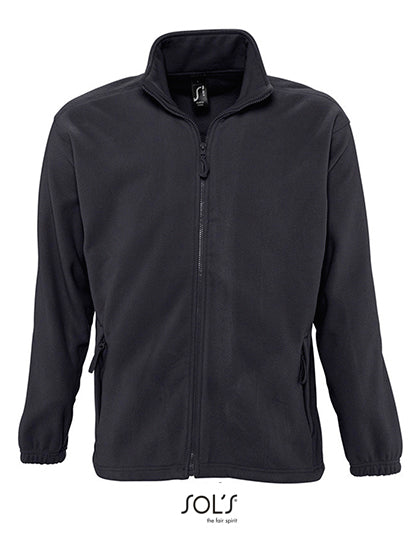 SOL´S Fleecejacket North L742 in Charcoal Grey (Solid)