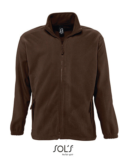 SOL´S Fleecejacket North L742 in Dark Chocolate