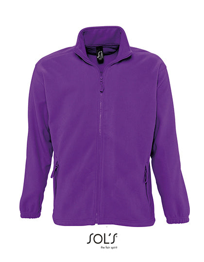 SOL´S Fleecejacket North L742 in Dark Purple
