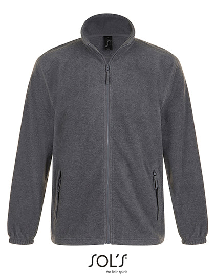 SOL´S Fleecejacket North L742 in Grey Melange