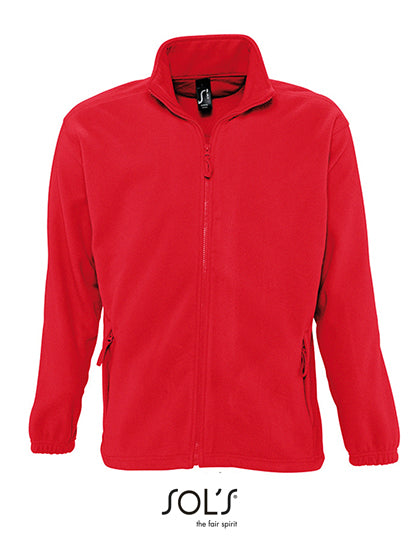 SOL´S Fleecejacket North L742 in Red