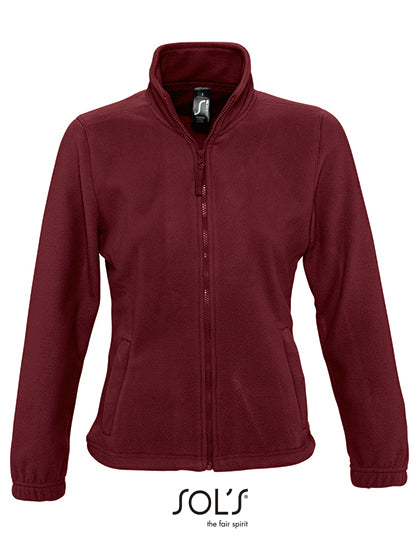 SOL´S Women´s Fleece Jacket North L745 in Burgundy