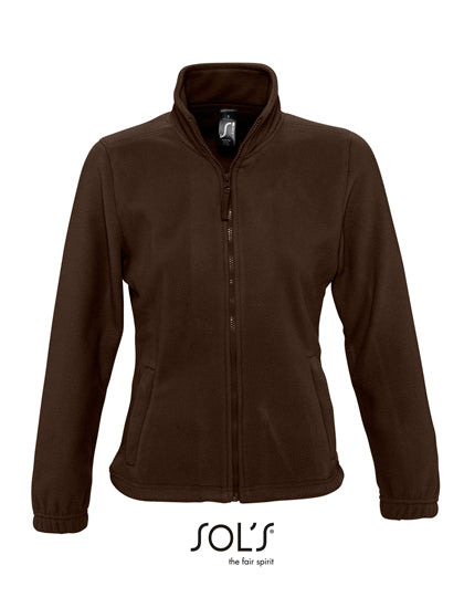 SOL´S Women´s Fleece Jacket North L745 in Dark Chocolate