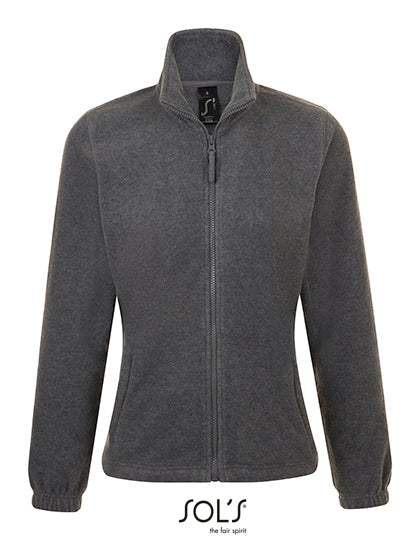 SOL´S Women´s Fleece Jacket North L745 in Grey Melange