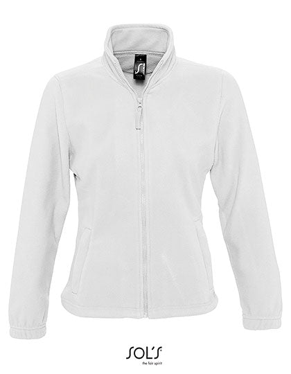 SOL´S Women´s Fleece Jacket North L745 in White