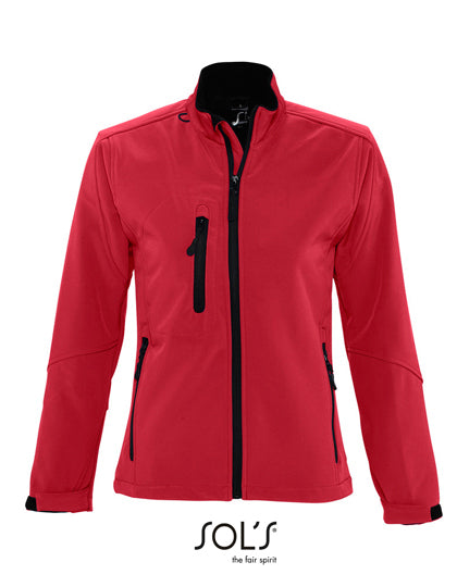 SOL´S Women´s Softshell Jacket Roxy in Pepper Red – mit Firmenlogo individualisierbar