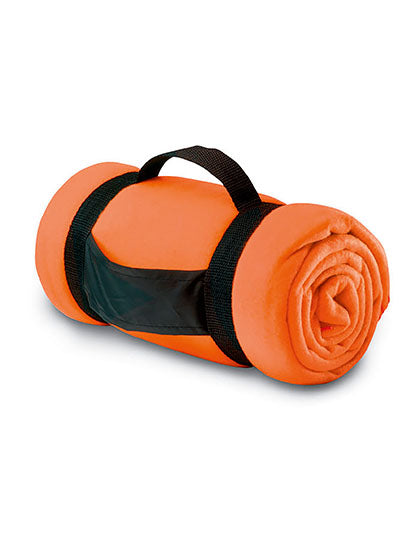 SOL´S Stavenger Plaid in Bright Orange – mit Firmenlogo individualisierbar
