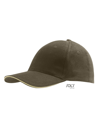 SOL´S Six Panel Cap Buffalo LC88100 in Army