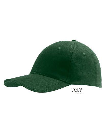 SOL´S Six Panel Cap Buffalo LC88100 in Bottle Green