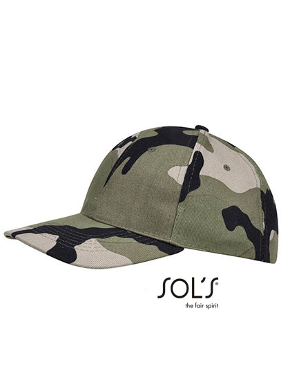 SOL´S Six Panel Cap Buffalo LC88100 in Camo