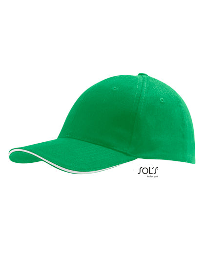 SOL´S Six Panel Cap Buffalo LC88100 in Kelly Green