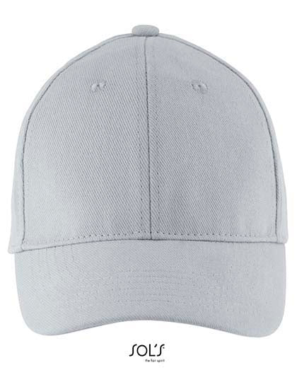 SOL´S Six Panel Cap Buffalo LC88100 in Pure Grey