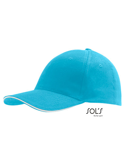 SOL´S Six Panel Cap Buffalo LC88100 in Turquoise