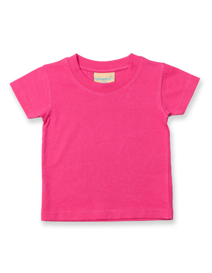 Baby-Kids Crew Neck T-Shirt von Larkwood – Produkt- und Farbansicht für Textildruck und Stickerei