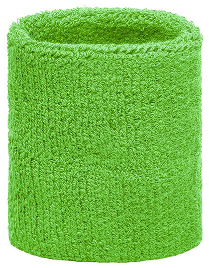 Daiber Terry Wristband MB043 in Lime Green