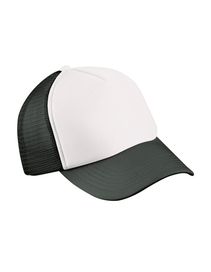 Trendige 5-Panel-Mütze aus Mesh von Daiber – Produkt- und Farbansicht für Textildruck und Stickerei