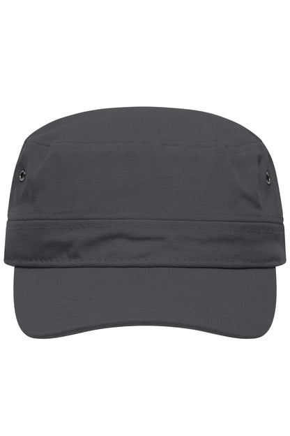 Militärisch inspiriertes 3-Panel-Cap aus Baumwollcanvas